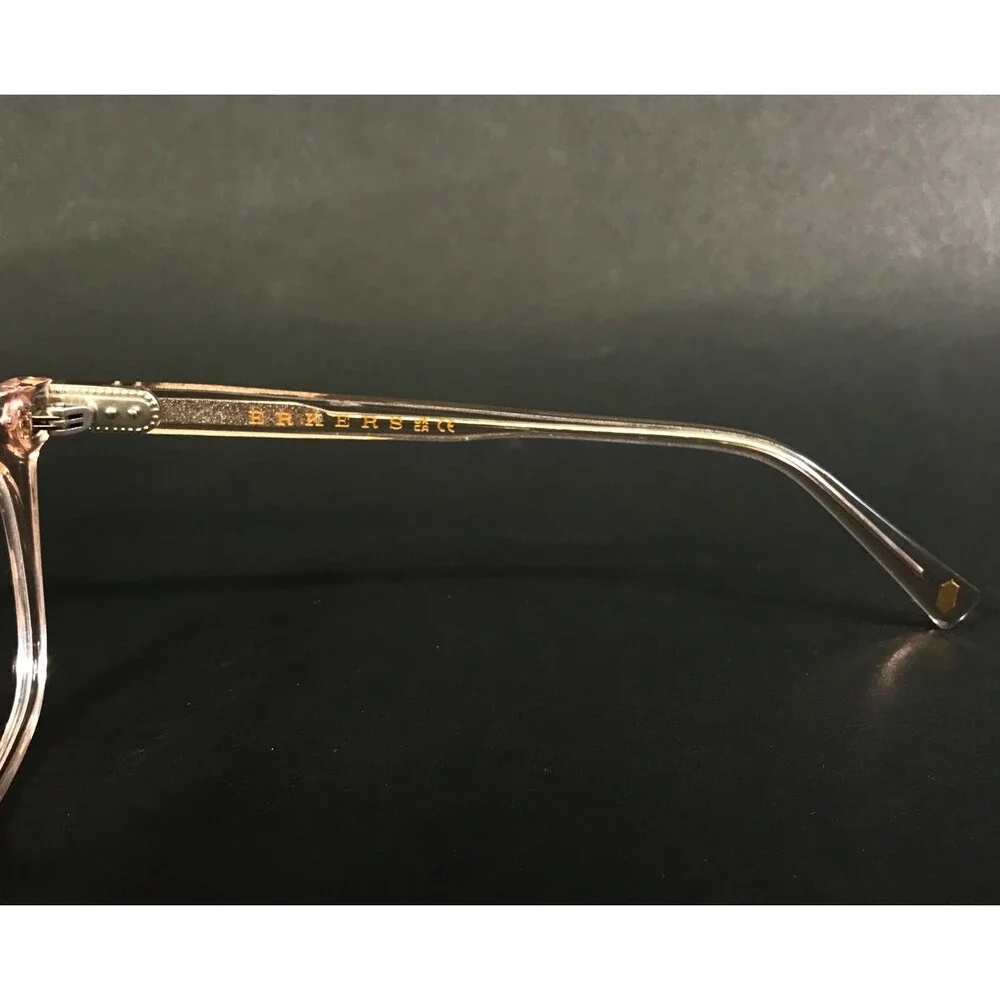 Erkers Eyeglasses Frames CALHOUN Champaign Transparent Pink Square 49-22-146